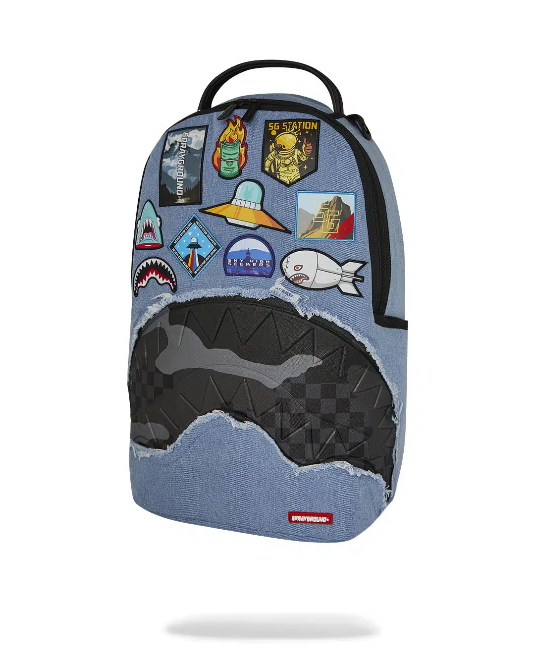 Denim Tear 3 am Patch BackPack - immagine 5