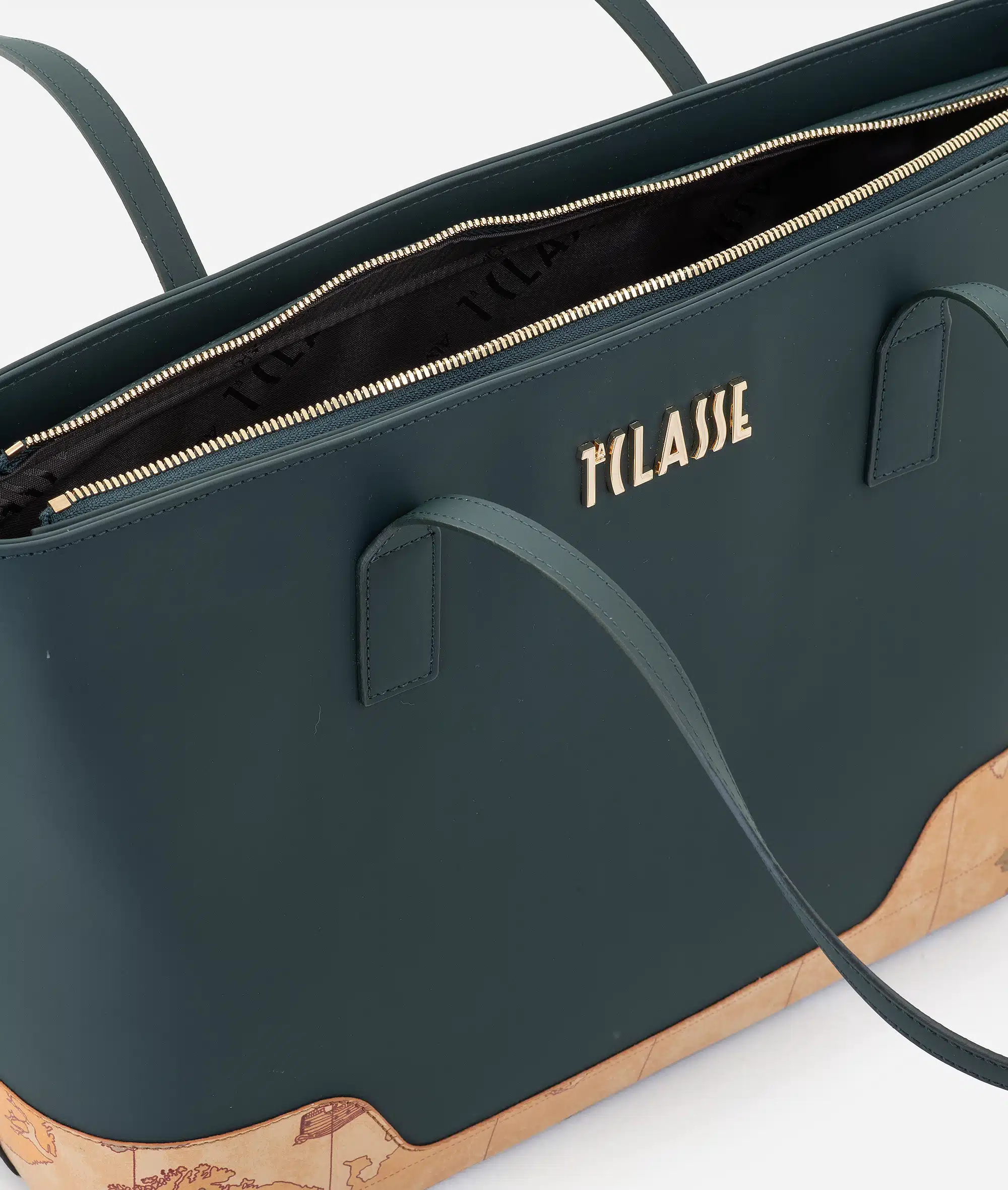 Frost Geo borsa shopping Verde Bottiglia - immagine 3