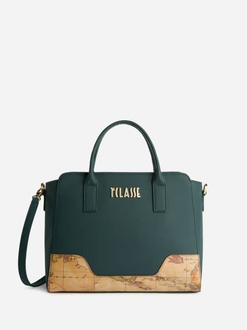 Frost Geo borsa a mano Verde Bottiglia