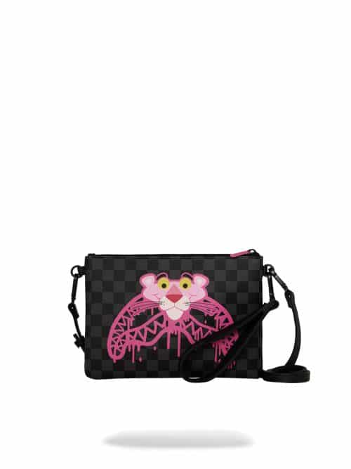 Pink Panther Drippy Diamonds Crossbody Pouchette